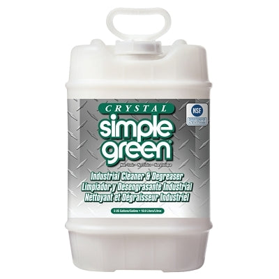 Crystal Simple Green Industrial Cleaner and Degreaser, 5 gal, Pail, Unscented