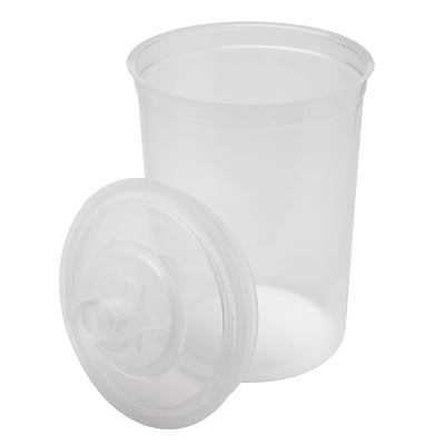 3M 051131-16024 PPS Lids and Liner Kits, for Paint Preparation System, Large (28 fl oz), 200 Micron Filter