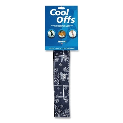 Cool Offs Neck Wrap/Headband, 2 in W x 38 in L, Cowboy Blue