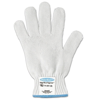 74-301 Cut-Resistant Gloves, Size 8, White