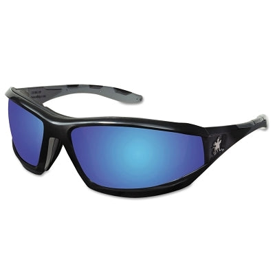 Reaper Protective Eyewear, Blue Diamond Mirror Lens, Duramass HC