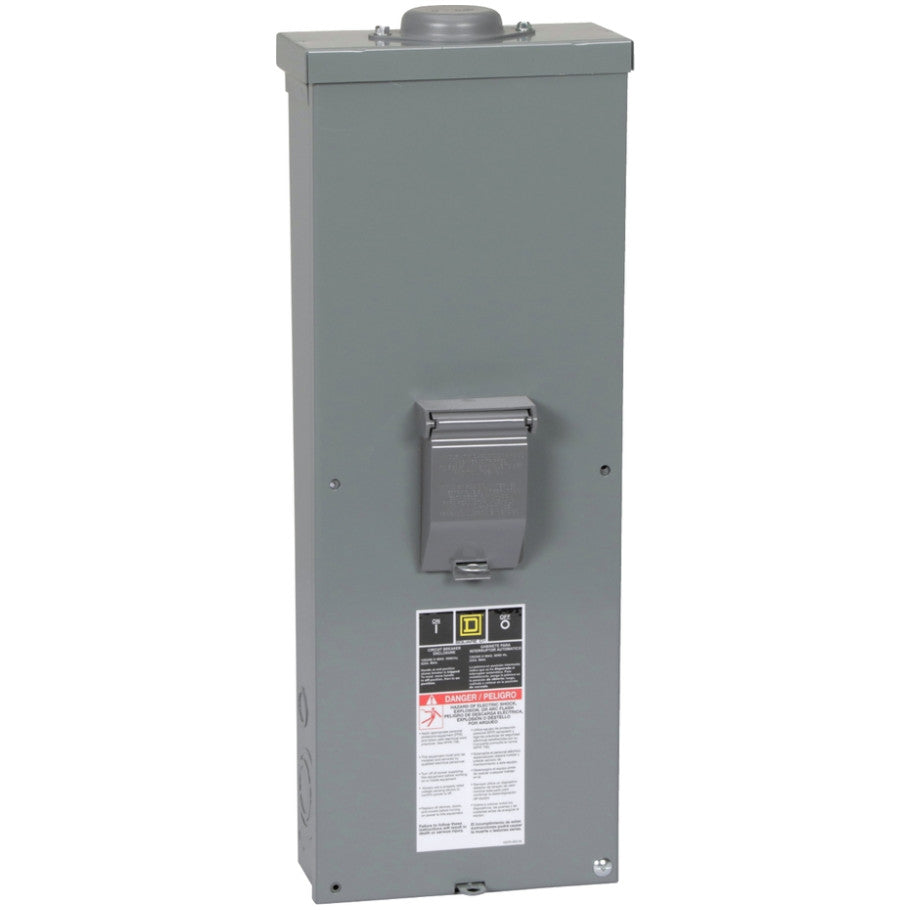 Outdoor High Amperage Circuit Breaker Enclosure With Factory-Installed 200A Main Breaker