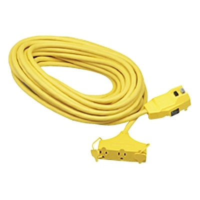 Right Angle GFCI Extension Cord, 25 ft