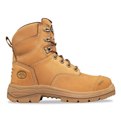 55 Series Wheat Lace Up Work Boot, Size 9, Wheat