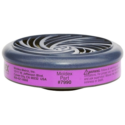 P100 Particulate Filter Cartridge for 7000/7800/9000 Series Respirators, Oil/Non-Oil Based Particulate Aerosols, Magenta