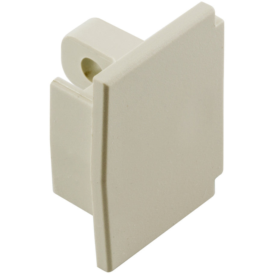 Office-White ,Latching LANTRAK  End Cap Fitting