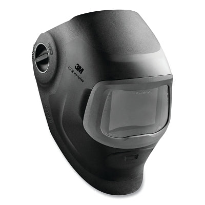 3M 09-0100-P10 Speedglas G5-03 E Welding Helmet, with Passive Welding Filter, Black, 2.8 in x 4.3 in