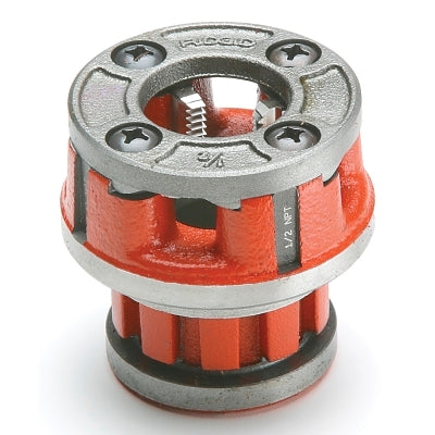 Manual Threader Die Head, 1/2 in NPT, Alloy Steel, 00-R