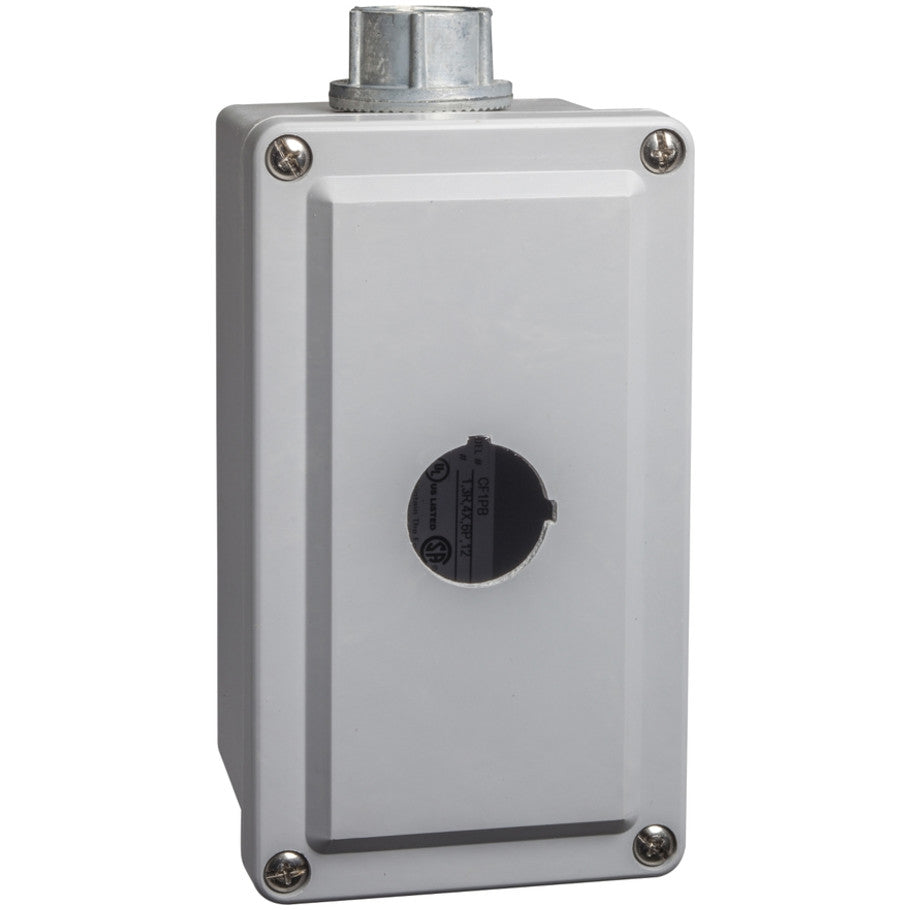 Polymeric 1-Hole Control Station Enclosure
