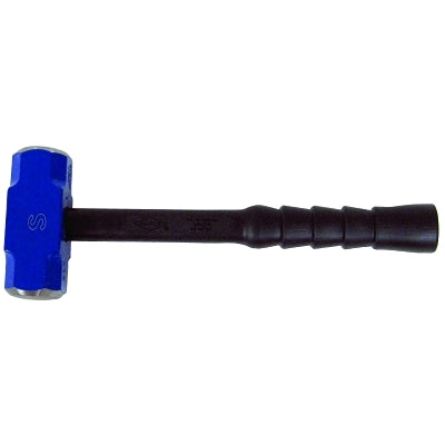 Ergo-Power Soft Safety Steel Sledge Hammer, 6 lb Head, 32 in Fiberglass Handle, Super Grip
