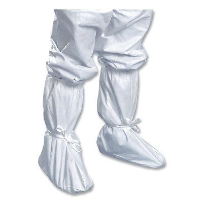 A5 Cleanroom Non-Sterile Footwear Cover, Small/Medium, 100% Polypropylene SMS Fabric, White