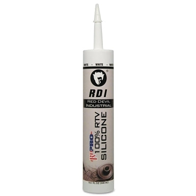 100% Silicone Architectural Grade RTV Sealant, 9.8 fl oz Cartridge, White