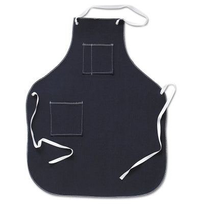 AlphaTec Denim Apron, 28 in x 36 in, Blue