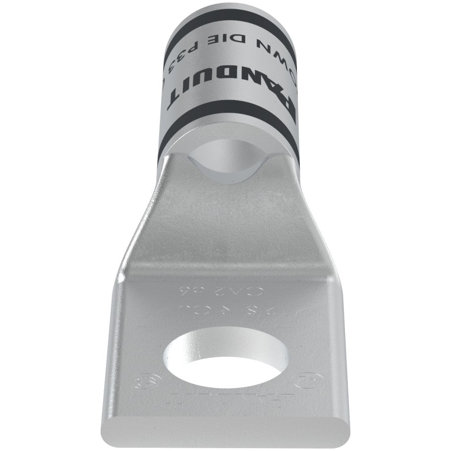 One-Hole Standard Barrel Lug with Inspection Window, 5/16 in., 2 AWG