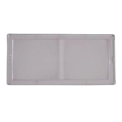 Mag Plate, Shade 5 to 8/9 to 13, 4-1/4 in, Plastic, Clear, 1.75 Diopter