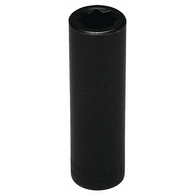 1/2" Dr. Deep Impact Sockets, 1/2 in Drive, 7/8 in, 12 Points