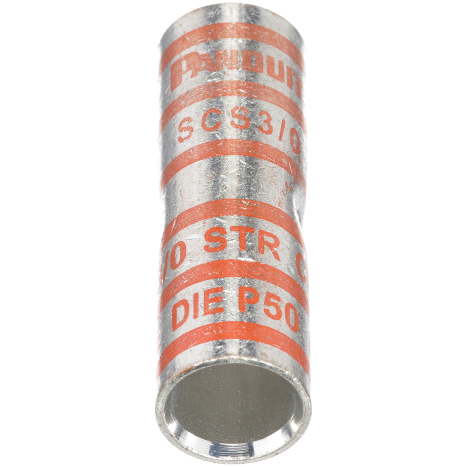 Pan-Lug SCS3/0-X Comp. Splice, Tin Plt Copper, PK10