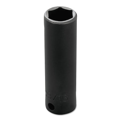 Torqueplus Deep Impact Sockets, 3/4 in Drive, 1 1/8 in Opening, 6 Points