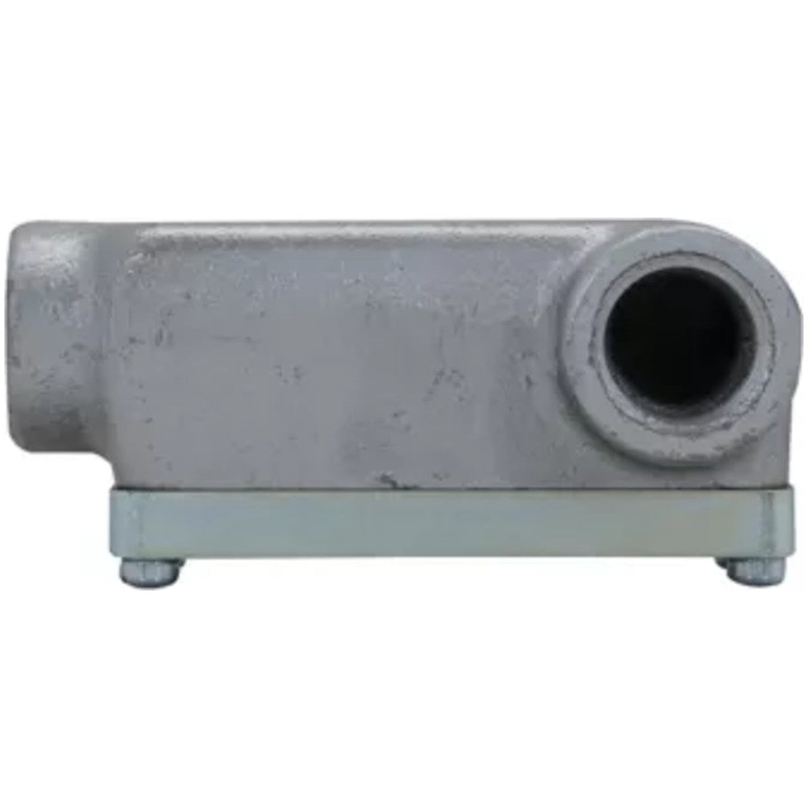 Feraloy Iron Explosion-Proof Type LR Conduit Outlet Body, 1/2 Inch
