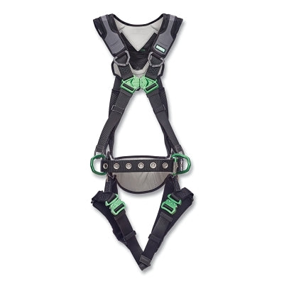 V-FLEX Full-Body Harness, Construction, Back/Hips D-Rings, Super XL, QC Chest/Leg Buckles, Leg/Shoulder/Waist Padding