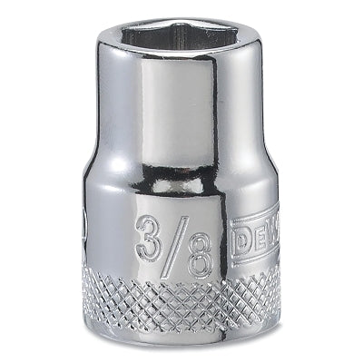 Socket, 3/8 in Drive, 3/8 in Opening, 6-point, Standard