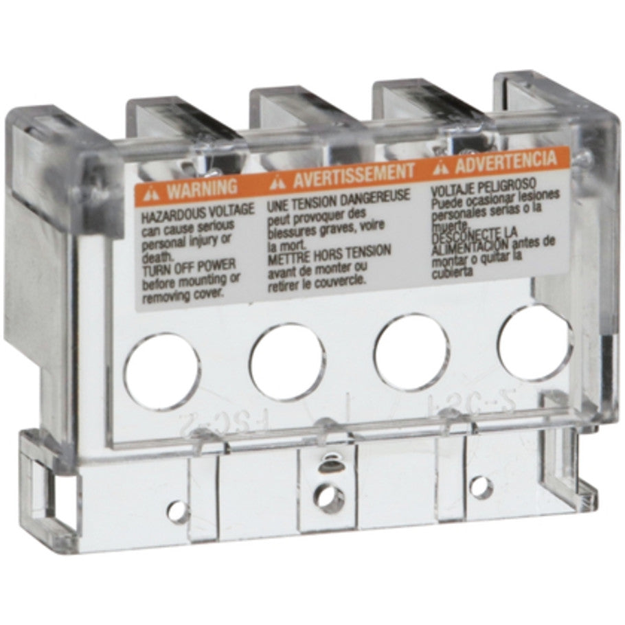 Fingersafe Protective Cover, Compatible with Industrial Control Transformers, 1.669 H x 2.374 W x 0.992 in. D