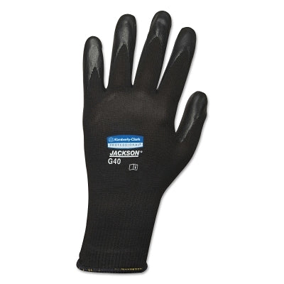 G40 Polyurethane Coated Gloves, 10/X-Large, Black
