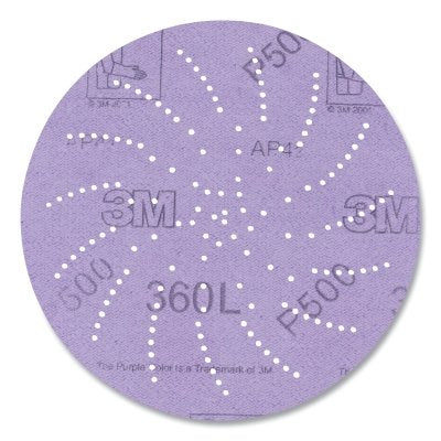 Xtract Hookit Film Disc 360L, Aluminum Oxide, 5 in dia, P240