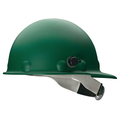 Roughneck P2 Hard Cap, 8-point Ratchet, Quick-Lok Block and RW, P2HN, Green