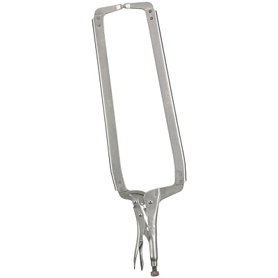 The Original Locking C-Clamp with Regular Tips, 24 in L, 10 in Max, 15-1/2 in Throat D