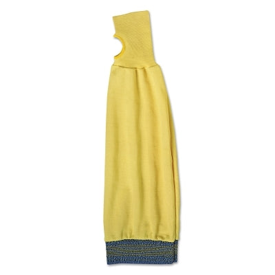 59-408 Medium-Duty Protective Sleeve, 22 in L, Elastic Band Closure, Yellow