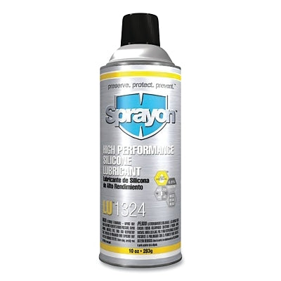 LU1324 High Performance Silicone Lubricant, 10 oz, Aerosol Can