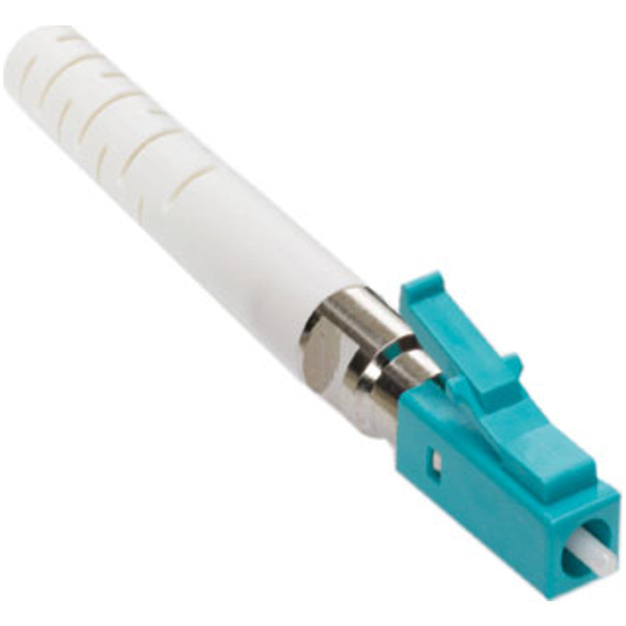 Fast-Cure LC Adhesive Fiber Optic Connector, Aqua