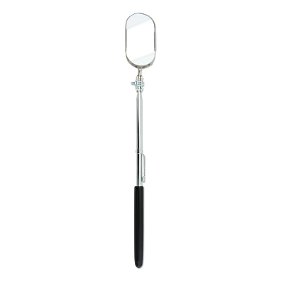 Inspection Mirror, Oval, 1 in x 2 in, 8-1/2 in Length