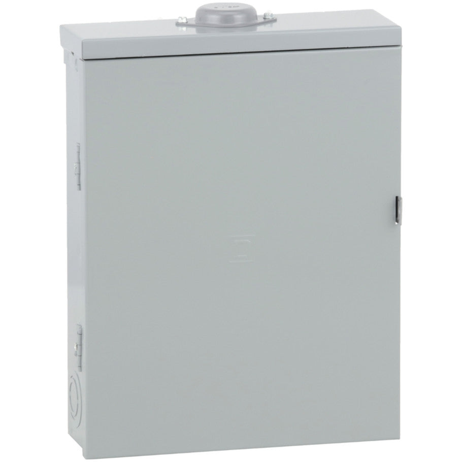 Homeline Load Center, 100A Convertible Main Breaker, 1-Phase, 12-Space, 24-Circuit, PoN, NEMA 3R