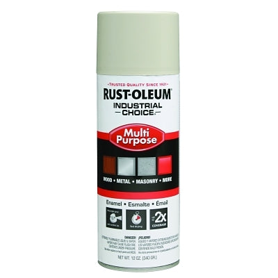 Industrial Choice 1600 System Enamel Aerosols, 12 oz, Almond, High-Gloss