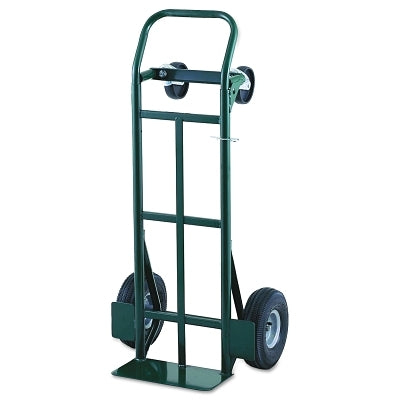 Super Steel Convertible Hand Truck, 700 lb, Telescoping Handle, Pnuematic All Terain Wheels
