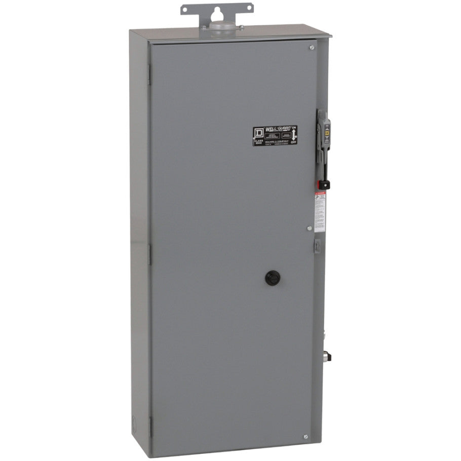 Pump Panel, NEMA Type S, Well Guard, Size 3, 90A, 5 kA SCCR, 50 Hp, 100A Class Hand K Fuse Clip, NEMA 3R