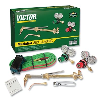Medalist 350 Classic Welding and Cutting Outfit, CGA 510/540, Heavy Duty