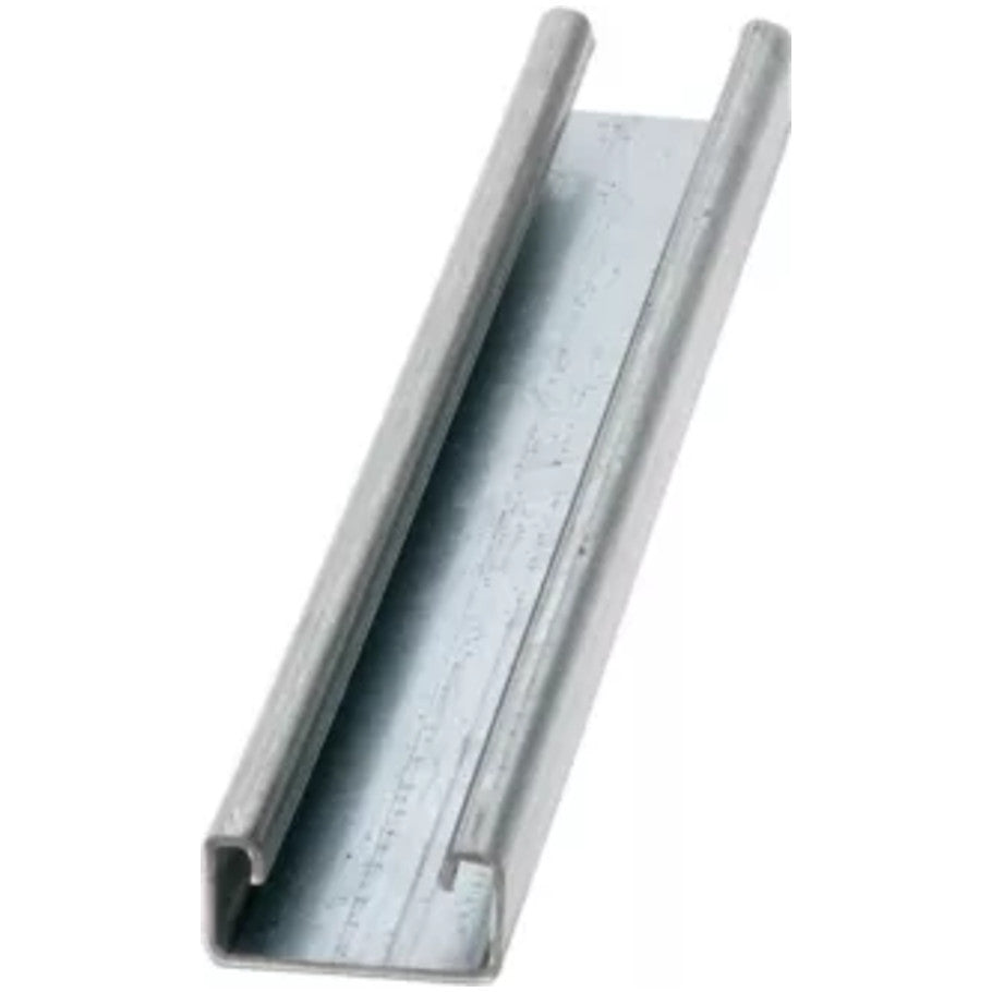 B54 Series, Metal Framing Channel, Steel, Solid, 14 ga, Pre-Galvanized, 10 ft. L, 0.81 in. H x 1.62 in. W
