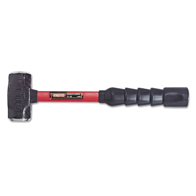 Double Faced Sledge Hammer, 3 lb, Cushion Grip Handle, 14"