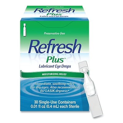 Lubricant Eye Drop, 0.1 ml, Vial