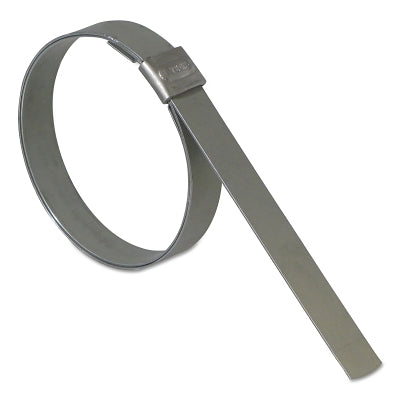 Junior Smooth ID Clamp, 1 in dia, 1/4 in W, Stainless Steel 201