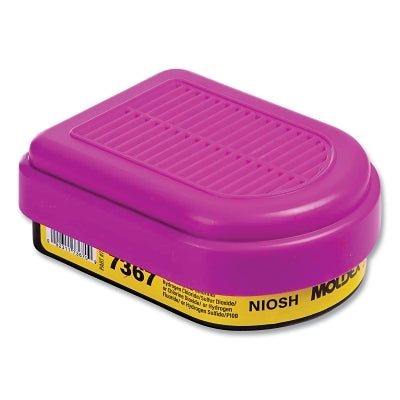 7000/7800/9000 Series Combo Gas/Vapor Gas Cartridge w/P100 Filter, Organic Vapors/Acid Gases, for Respirator