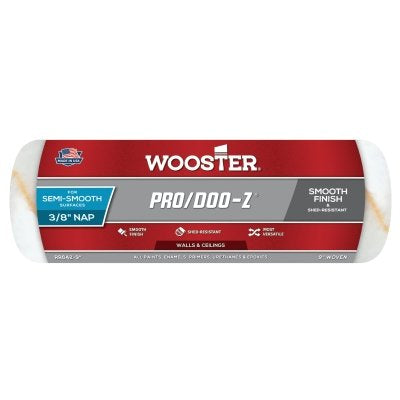 Pro/Doo-Z Roller Covers, 9 in, 3/8 in Nap Length