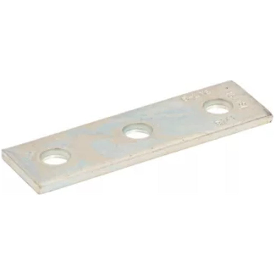 Flat Splice Plate, Green, 3-Hole