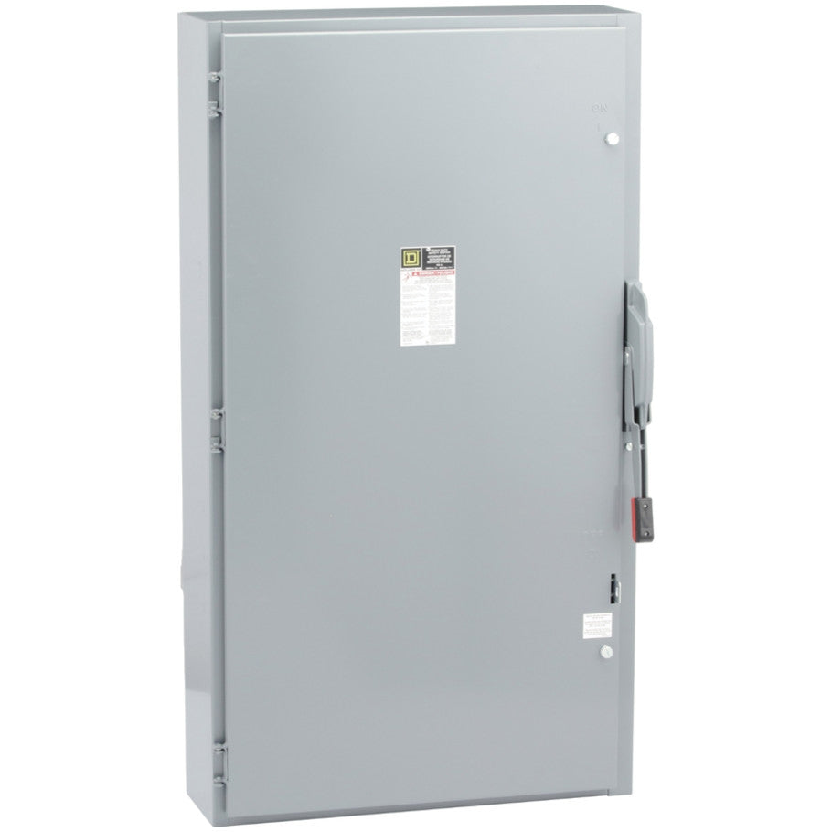 Single Throw Fusible 400A 600VAC/DC 3P4W Heavy Duty Disconnect