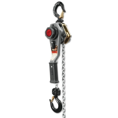 JLH Series Lever Hoist, 1 ton, 10 ft Lift, 79 lbft