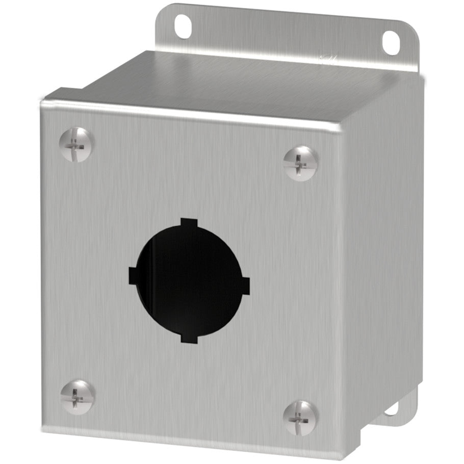 1 Hole 30.5 mm Pushbutton Enclosure, Type 4X