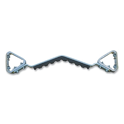 71 Series Padded Fixed V-Rung, Extension Accessory, 15 in L, Aluminum, Slip-Resistant Rubber Grip